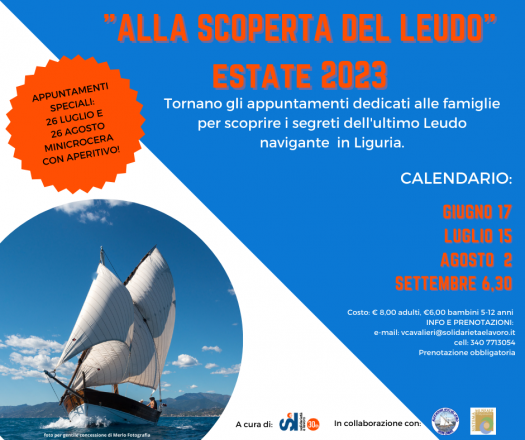 A bordo del leudo: dal museo al mare, con minicrociera e aperitivo a sestri levante